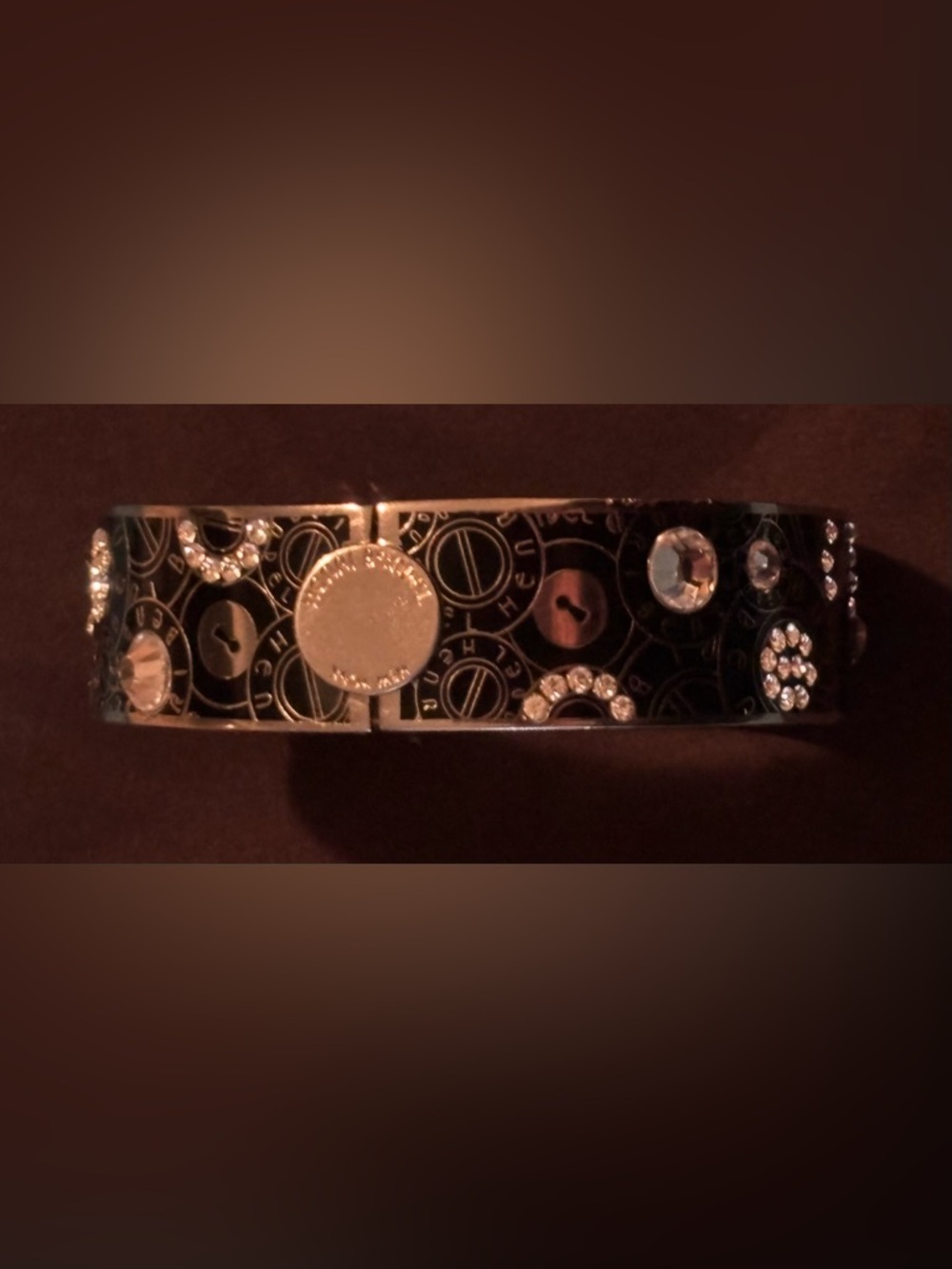 Henri Bendel Clasp Bracelet with Swarovski Crystals - Picture 7 of 12